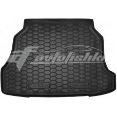 Резиновый коврик в багажник для Zaz (ЗАЗ) Forza Hatchback (хэтчбек) 2011-2017 Avto-Gumm
