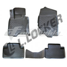 Резиновые 3D коврики на Infiniti FX35 / FX37 / FX50 / FX30d 2008-2013 Lada Locker