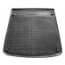 на фото полимерный коврик в багажник для Audi A6 C7