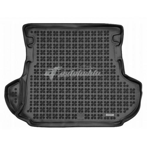 на фотографии коврик в багажник резиновый для Citroen C-Crosser 2007-2013 черного цвета от Rezaw-Plast
