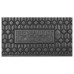 Гумовий килимок багажника Дачія Логан