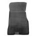 На фотографии резиновый передний пассажирский коврик в салон для Fiat Doblo черного цвета