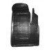 На фотографии резиновый передний правый коврик в салон для Fiat Doblo Cargo 2001 черного цвета