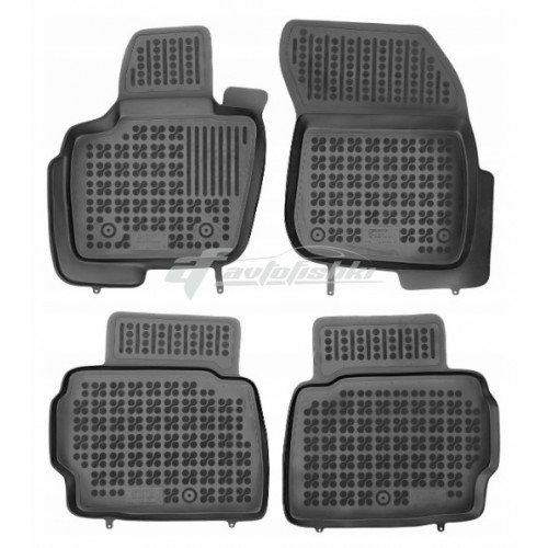 Коврики в салон резиновые для Ford Mondeo Vignale (Sedan) 2014-… Rezaw-Plast