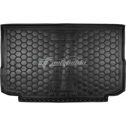 на фотографії гумовий килимок в багажник для Ford B-Max верхня полиця з 2012 року від українського виробника Avto-Gumm