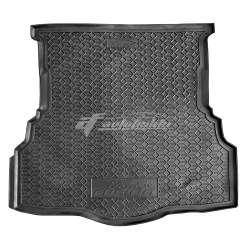 На фотографии резиновый коврик в багажник Ford Fusion USA с 2012 года черного цвета от Avto-Gumm