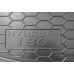 Резиновый коврик в багажник для Hyundai i30 2017-... Avto-Gumm