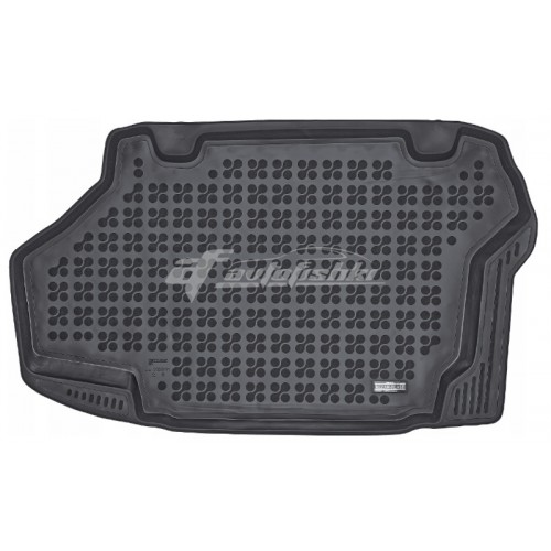 на фотографії гумовий килимок у багажник lexus es шостого покоління в кузові гібрид 2012-2018 року від rezaw-plast