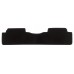 На фото задние цельные ворсовые коврики в салон Lexus RX 2012-2015 черные