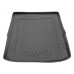 На фото черный пластиковый коврик в багажник для Mazda 6 с бортиками