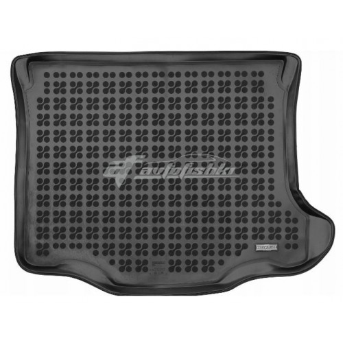 на фотографії гумовий килимок в багажник для Mazda 3 в кузові седан від польського виробника Rezaw-Plast