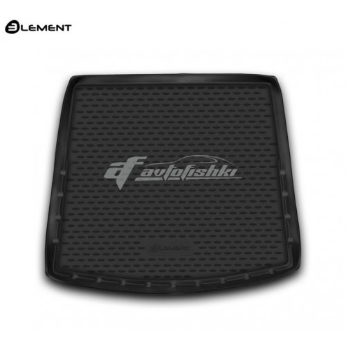 Резиновый коврик в багажник на Mitsubishi Outlander III (с органайзером) 2012-2020 Novline (Element)