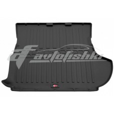 Резиновый 3D коврик в багажник Mitsubishi Outlander XL SUB (с сабвуфером) 2006-2012 Stingray