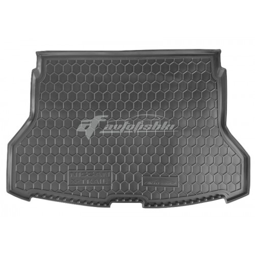 Резиновый коврик в багажник для Nissan X-Trail III T32 2014-... Avto-Gumm