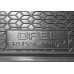 Резиновый коврик в багажник для Opel Crossland X (верхняя полка) 2019-... Avto-Gumm