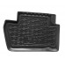 На фотографии резиновый пассажирский задний левый коврик в салон для Peugeot ‎307 черного цвета