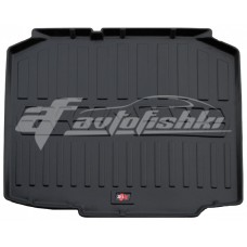 Резиновый 3D коврик в багажник Skoda Fabia II Hatchback (хэтчбек) 2007-2014 Stingray