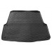 На фотографии резиновый коврик в багажник Skoda Octavia A5 черного цвета