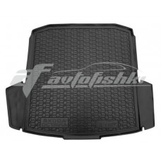 Гумовий килимок в багажник для Skoda Octavia A8 Liftback (ліфтбек) 2020-... Avto-Gumm