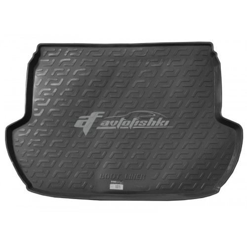 на фотографии резино-пластиковый коврик в багажник для Subaru Forester 4 ‎2013-2019 года от Lada Locker
