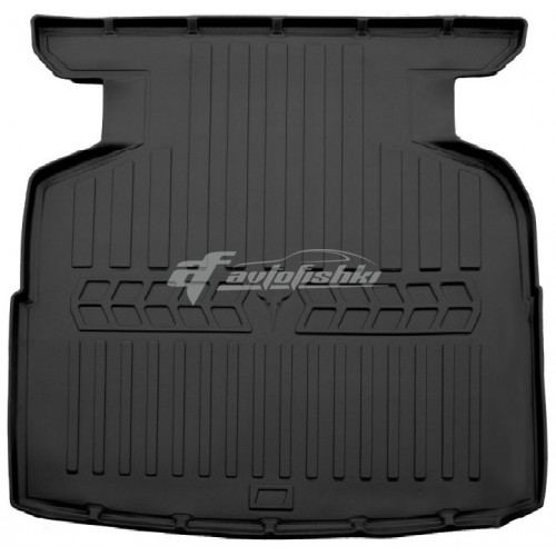 на фотографии резиновый 3d коврик в багажник для toyota avensis 2 t25 второго поколения в кузове седан с 2003-2009 года от stingray