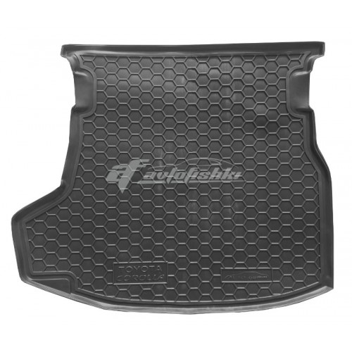 Резиновый коврик в багажник для Toyota Corolla 2013-2019 Avto-Gumm