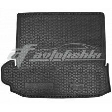 Гумовий килимок в багажник для Toyota Highlander IV (з вухом) 2020-... Avto-Gumm