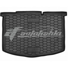 Гумовий килимок в багажник для Toyota Yaris III (нижня полиця) 2011-2020 Avto-Gumm