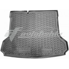 Гумовий килимок в багажник для Volkswagen ID.4 Crozz Pure + (без регулювання підлоги) 2020-... Avto-Gumm