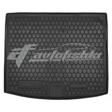 Гумовий килимок в багажник для Volkswagen Touareg II 2010-2018 Avto-Gumm