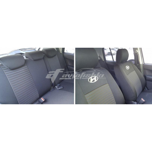 Чехлы на сиденья для Hyundai I30 CW / Wagon (универсал) 2008-2012 EMC Elegant