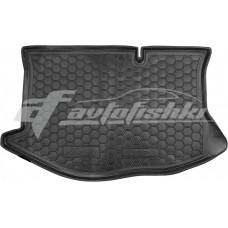 Резиновый коврик в багажник для Ford Fiesta VII Hatchback (хэтчбек) 2010-2017 Avto-Gumm