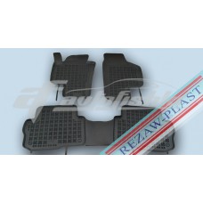 Коврики резиновые для Seat Alhambra c 2010, 5 сидений (передние,