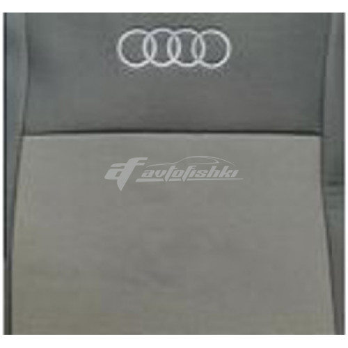 Чехлы на сиденья для Audi A6 C6 (цельная спинка) 2005-2011 EMC Elegant