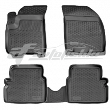 Резиновые 3D коврики на Chevrolet Aveo 2002-2012 Lada Locker