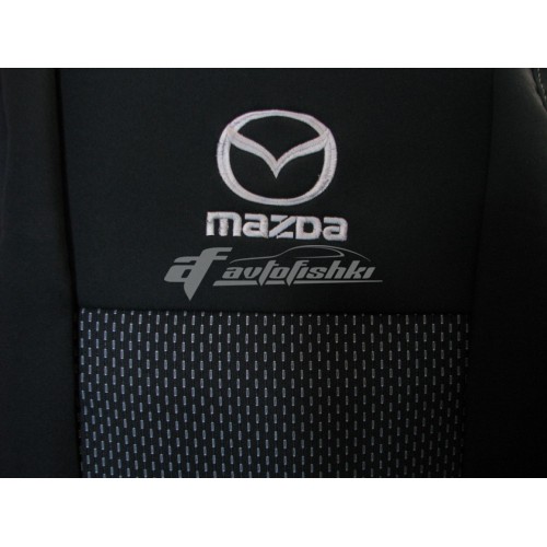 Чехлы на сиденья для Mazda 5 I (7 мест) 2005-2010 EMC Elegant