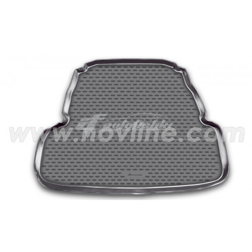 Резиновый коврик в багажник на Kia Cadenza I Sedan (седан) 2010-2016 Novline (Element)