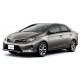 Накладки на пороги для Toyota Corolla 2013-2019