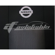 Чехлы на сиденья для Nissan Micra K13 2010-2017 EMC Elegant