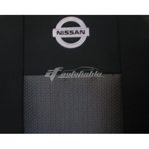 Чехлы на сиденья для Nissan Micra K13 2010-2017 EMC Elegant