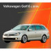 Чехлы на сиденья для VW Golf 6 Variant с 2009 г