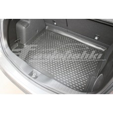 Гумовий килимок в багажник на Honda Civic IX 5D Hatchback (хетчбек) (із сабвуфером) 2011-2017 Novline (Element)