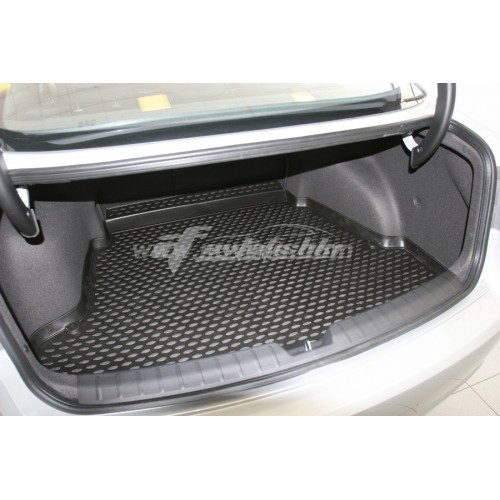 Резиновый коврик в багажник на Hyundai I40 Sedan (седан) 2012-2019 Novline (Element)