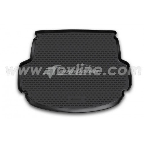 Резиновый коврик в багажник на Hyundai Santa Fe III (5 мест) 2012-2018 Novline (Element)