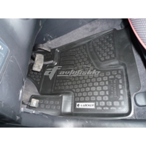 Резиновые коврики на Hyundai Santa Fe II 2006-2010 Lada Locker