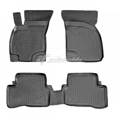 Резиновые коврики на Hyundai Accent III / Verna 2006-2010 Lada Locker