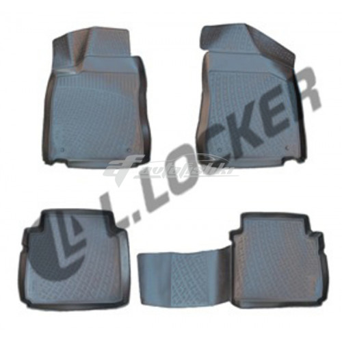 Резиновые 3D коврики на MG 350 2012-... Lada Locker