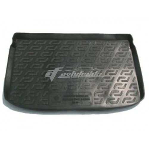 на фотографії гумово-пластиковий килимок в багажник для mercedes a-class w169 2004-2012 року від lada locker