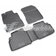 Гумові килимки в салон на Honda Civic VIII 4D Sedan (седан) 2006-2012 Novline (Element)