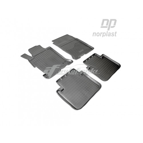 Коврики в салон резиновые для Honda Accord IX 2013-… Norplast